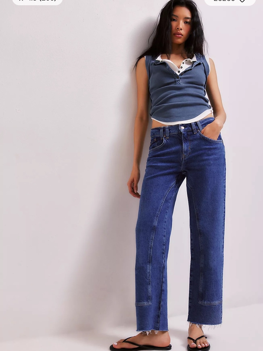 We The Free The Free Risk Taker Mid-Rise Jeans